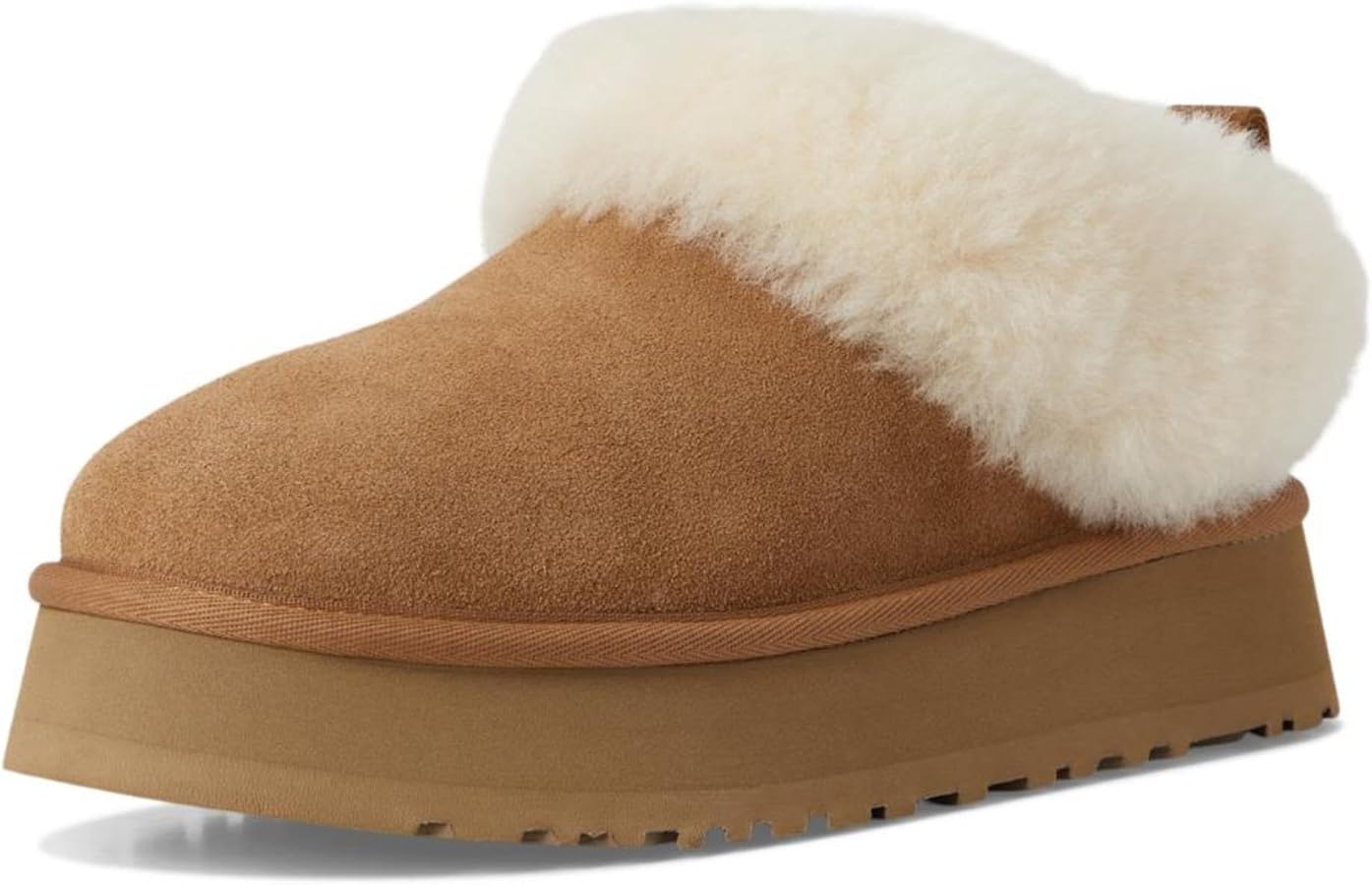 Amazon.com | UGG Women's Tazzelle Slipper, Chestnut, 5 | Slippers